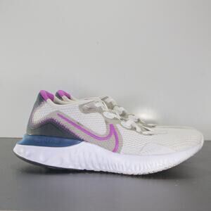 Nike Renew Run White Purple Womens Running Sneakers 004100 Size 6Womens